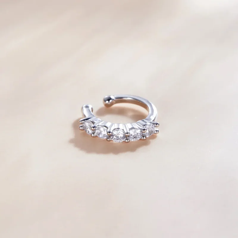 (slika za) Srebrna sponka za eno uho Pandora Style - SCE1026 - Ogled 2