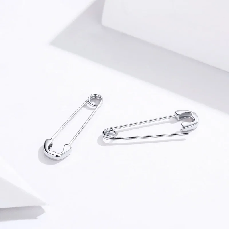 (slika za) Srebrni srebrni uhani iz papirja v slogu Pandora - SCE695-A - Ogled 4