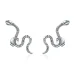 Srebrni uhani v slogu Pandora Dance of the Snake Stud - SCE1111 Srebrni uhani v slogu Pandora Dance of the Snake Stud - SCE1111