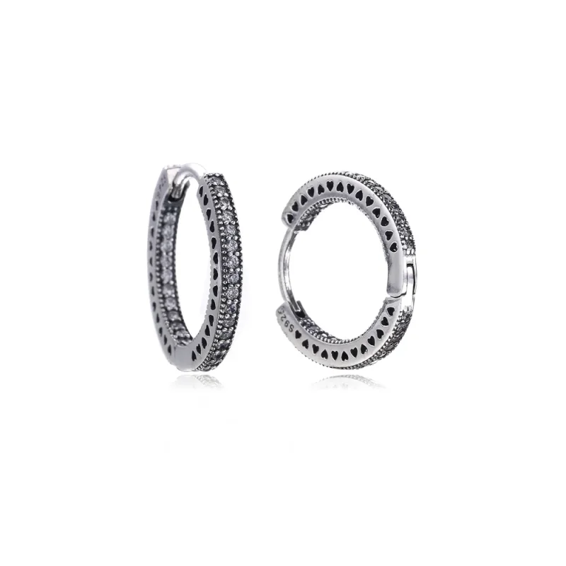 (slika za) Uhani Hearts of PANDORA - 286318CZA - Slika izdelka