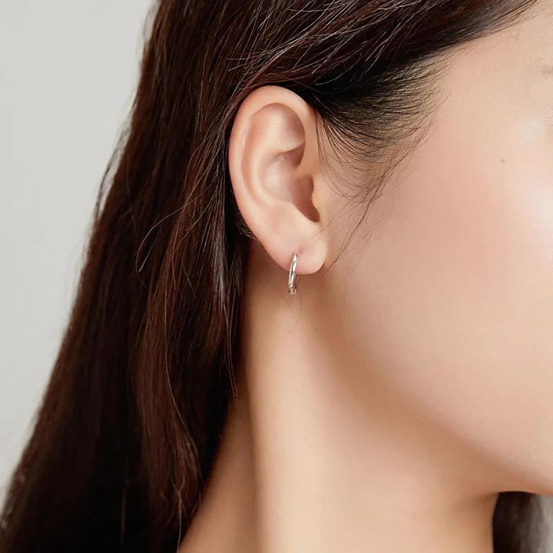 (slika za) Viseči uhani s pisano črko S v slogu Pandora - SCE1032 - Ogled 7