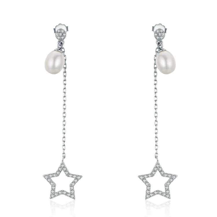 Viseči uhani Pandora Style Bright Stars - VSE127