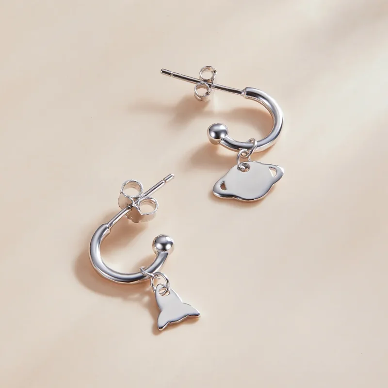 (slika za) Viseči uhani Pandora Style Taste - SCE1188-A - Ogled 2