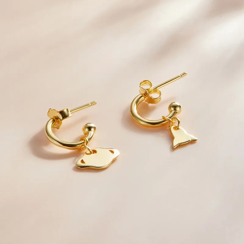 (slika za) Viseči uhani Pandora Style Taste - SCE1188-B - Ogled 2