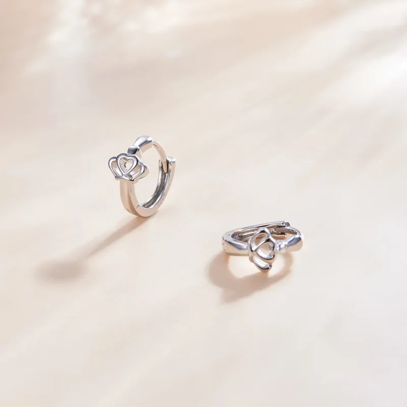 (slika za) Kronski uhani v slogu Pandora - SCE1040 - Ogled 4