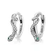 Pandora Style Spirit Snake Hoop Uhani - SCE1357