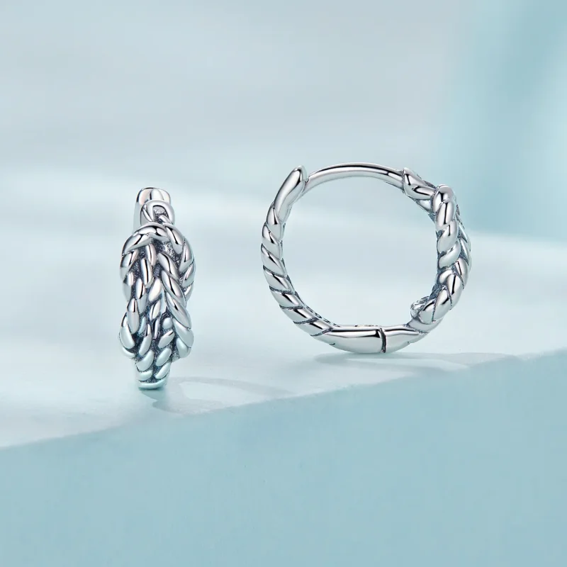 (slika za) Uhani z obroči v stilu Pandora - SCE1523 - Ogled 2