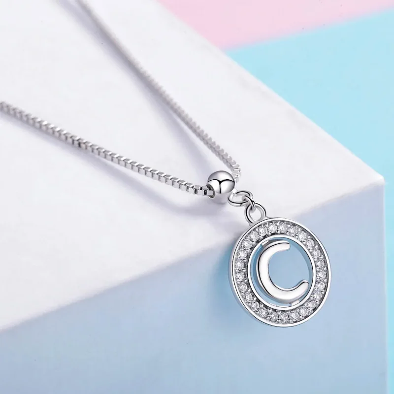 (slika za) Pandora Style Me Wish Viseča črka-C - BSP001-C - Ogled 4