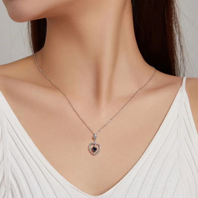 (slika za) Kreativna ogrlica s kačo v stilu Pandora - BSN233 - Ogled 7