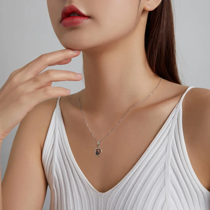 (slika za) Kreativna ogrlica s kačo v stilu Pandora - BSN233 - Ogled 8