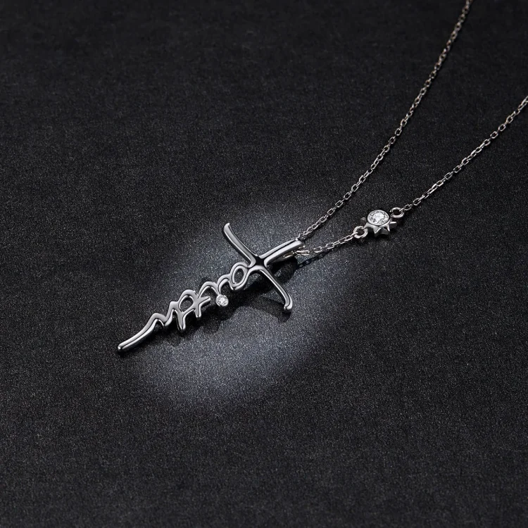 Ogrlica Faith of the Cross v stilu Pandora - BSN231