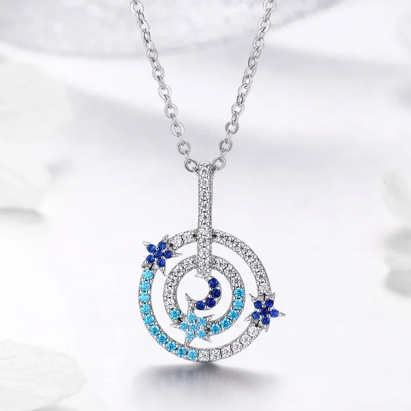 (slika za) Ogrlica Meteor Trail v stilu Pandora - BSN041 - Ogled 2