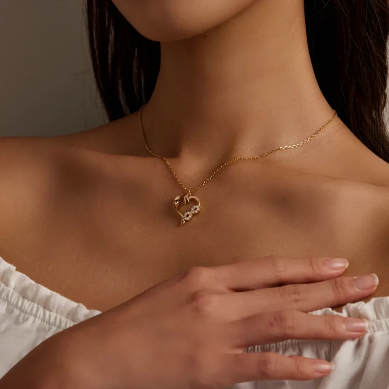 (slika za) Ogrlica Pandora Style Infinite Love - BSN236 - Ogled 8