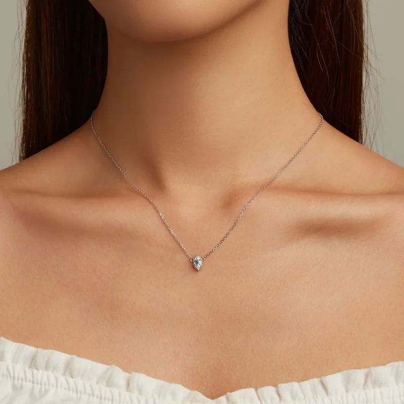 (slika za) Ogrlica s hudičevimi očmi v stilu Pandora - BSN258 - Ogled 6