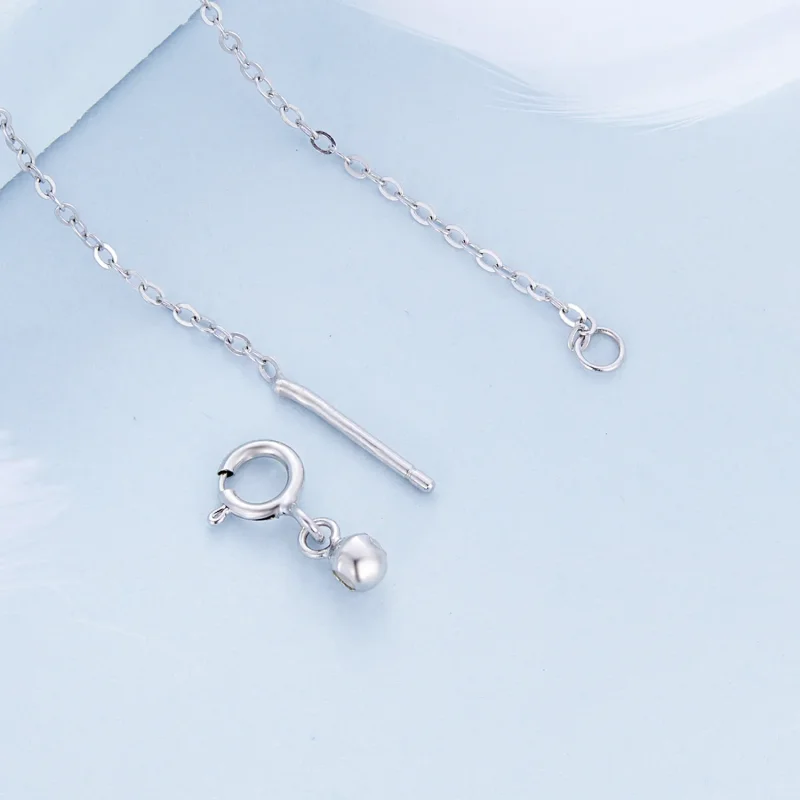 (slika za) Ogrlica s krili v slogu Pandora - BSN268 - Ogled 5