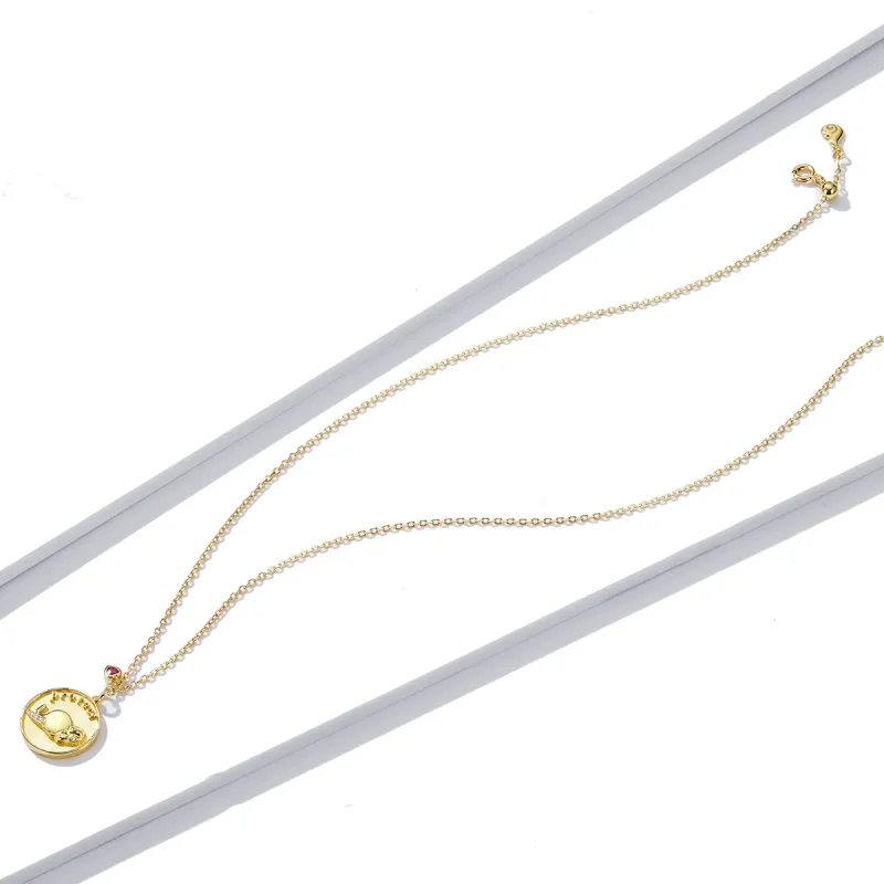 (slika za) Ogrlica s slonom v slogu Pandora - BSN173 - Ogled 4