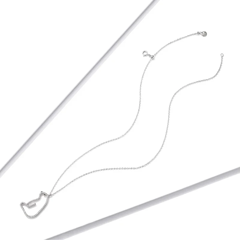 (slika za) Ogrlica s polarnim medvedom v stilu Pandora - BSN195 - Ogled 4