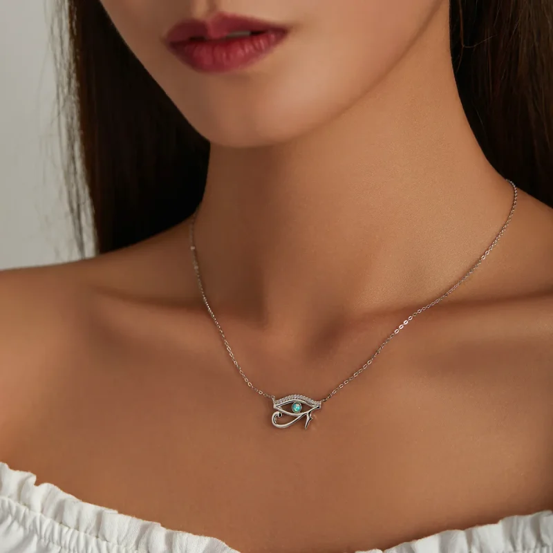 (slika za) Ogrlica v slogu Pandora Horusovo oko - BSN241 - Ogled 7