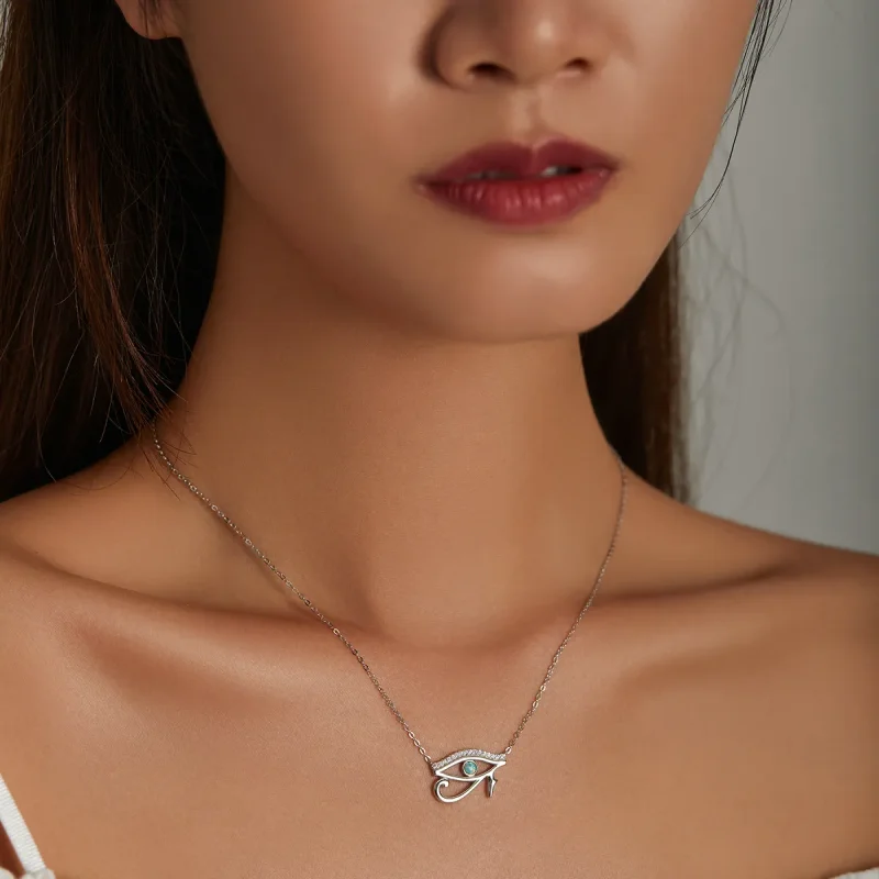 (slika za) Ogrlica v slogu Pandora Horusovo oko - BSN241 - Ogled 9
