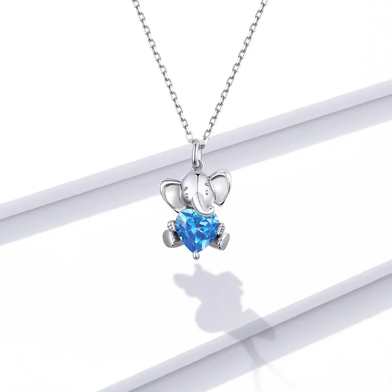 (slika za) Ogrlica z živahnim slonom Pandora Style - BSN180 - Ogled 6