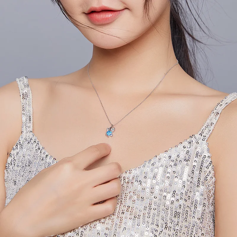 (slika za) Ogrlica z živahnim slonom Pandora Style - BSN180 - Ogled 9