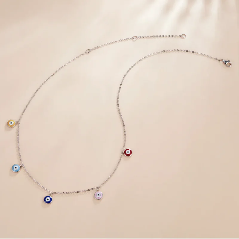 (slika za) Pandora Style Guardian Eye ogrlica - SCN463 - Ogled 2