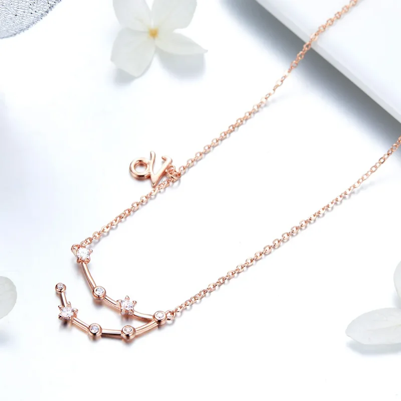 (slika za) Pandora Style Kozorog ogrlica - BSN026 - Ogled 3