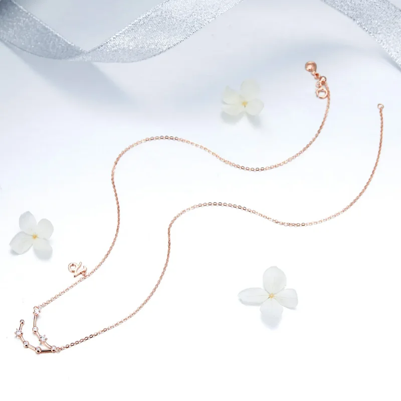 (slika za) Pandora Style Kozorog ogrlica - BSN026 - Ogled 5