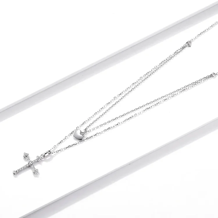 Pandora Style Love Cross ogrlica - BSN197