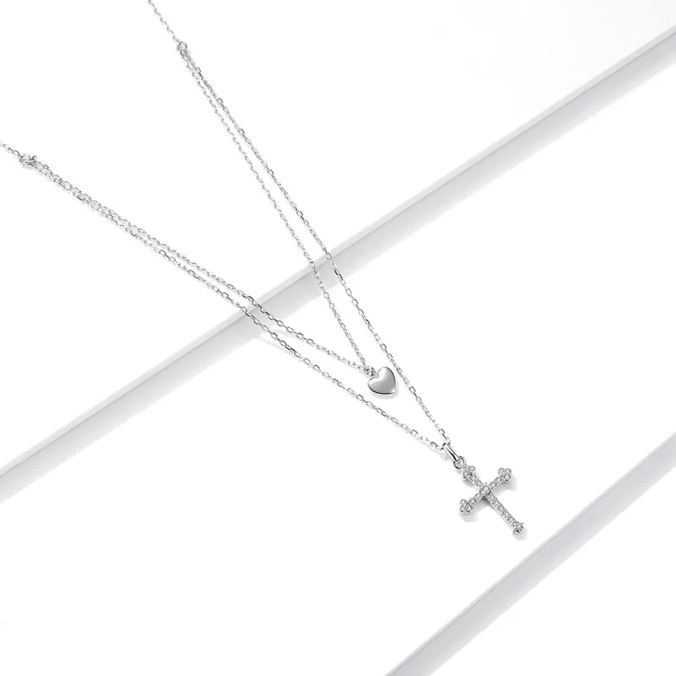 Pandora Style Love Cross ogrlica - BSN197