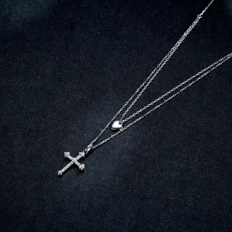 Pandora Style Love Cross ogrlica - BSN197