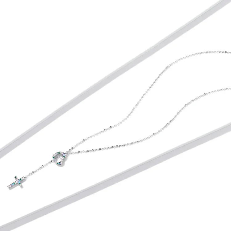Pandora Style Love Cross ogrlica - BSN244