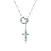 Pandora Style Love Cross ogrlica - BSN244