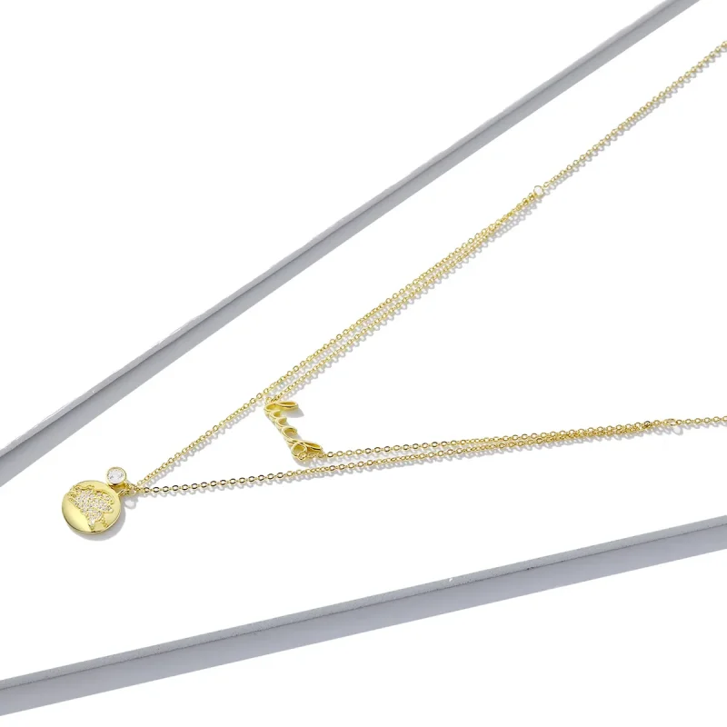 (slika za) Pandora Style Lucky Pig Ogrlica - BSN090 - Ogled 4