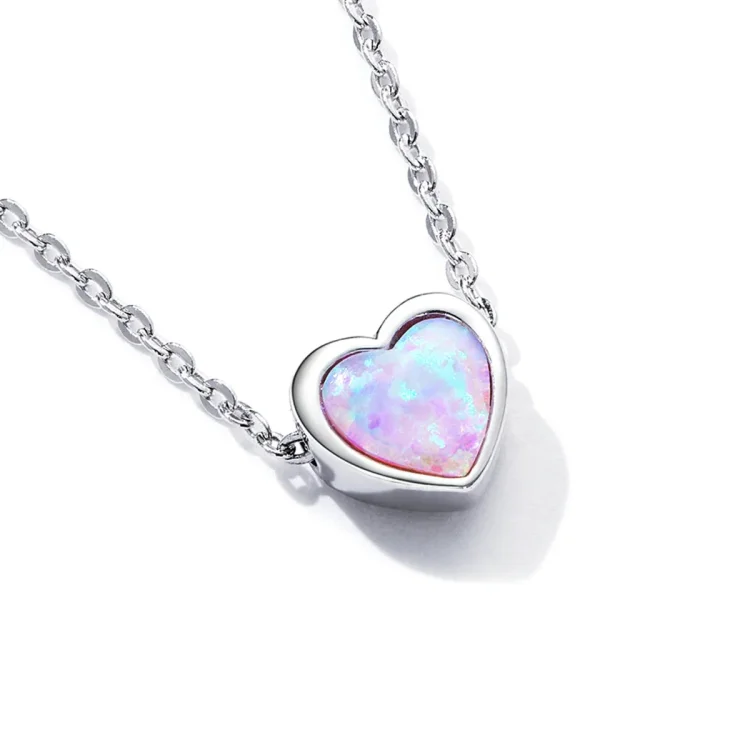 Pandora Style Opal Ljubezenska ogrlica - SCN471