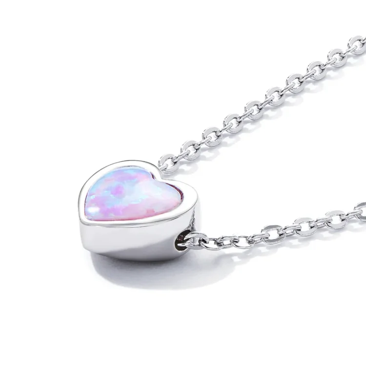 Pandora Style Opal Ljubezenska ogrlica - SCN471