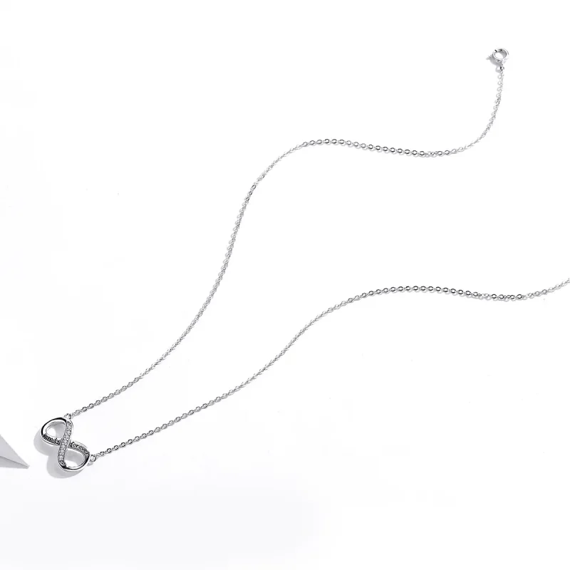 (slika za) Pandora Style Silver Love Unlimited Ogrlica - SCN352 - Ogled 4