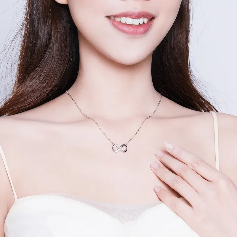 (slika za) Pandora Style Silver Love Unlimited Ogrlica - SCN352 - Ogled 8