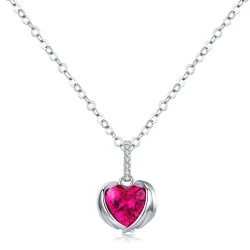 Srebrna ogrlica Guardian Hearts v stilu Pandora - SCN341