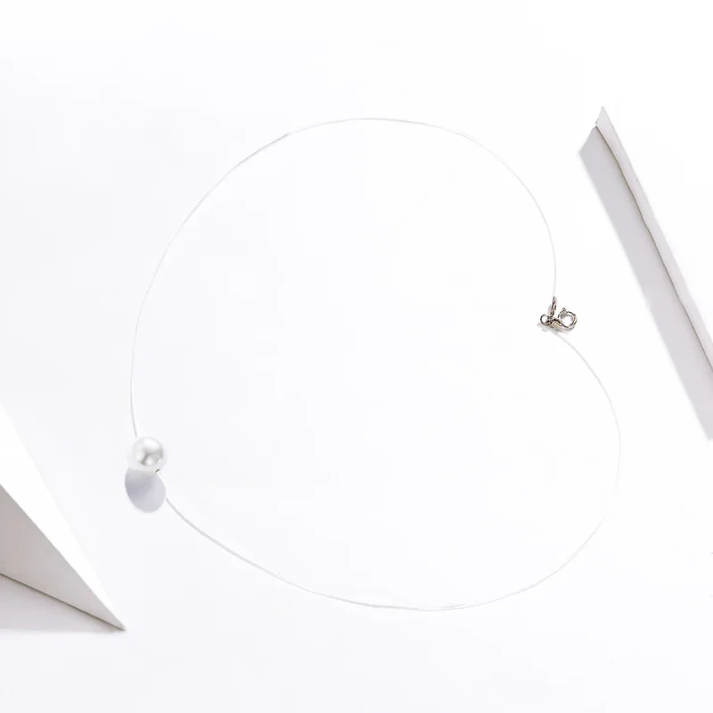 (slika za) Srebrna ogrlica s školjkami v stilu Pandora - SCN372 - Ogled 2