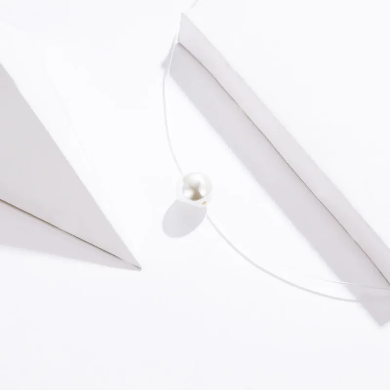 (slika za) Srebrna ogrlica s školjkami v stilu Pandora - SCN372 - Ogled 4