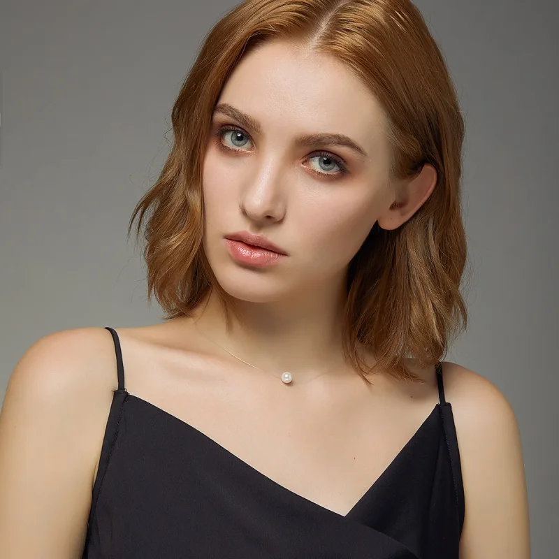 (slika za) Srebrna ogrlica s školjkami v stilu Pandora - SCN372 - Ogled 6