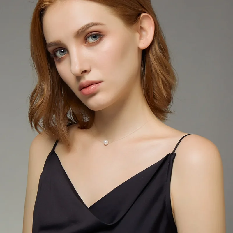 (slika za) Srebrna ogrlica s školjkami v stilu Pandora - SCN372 - Ogled 7