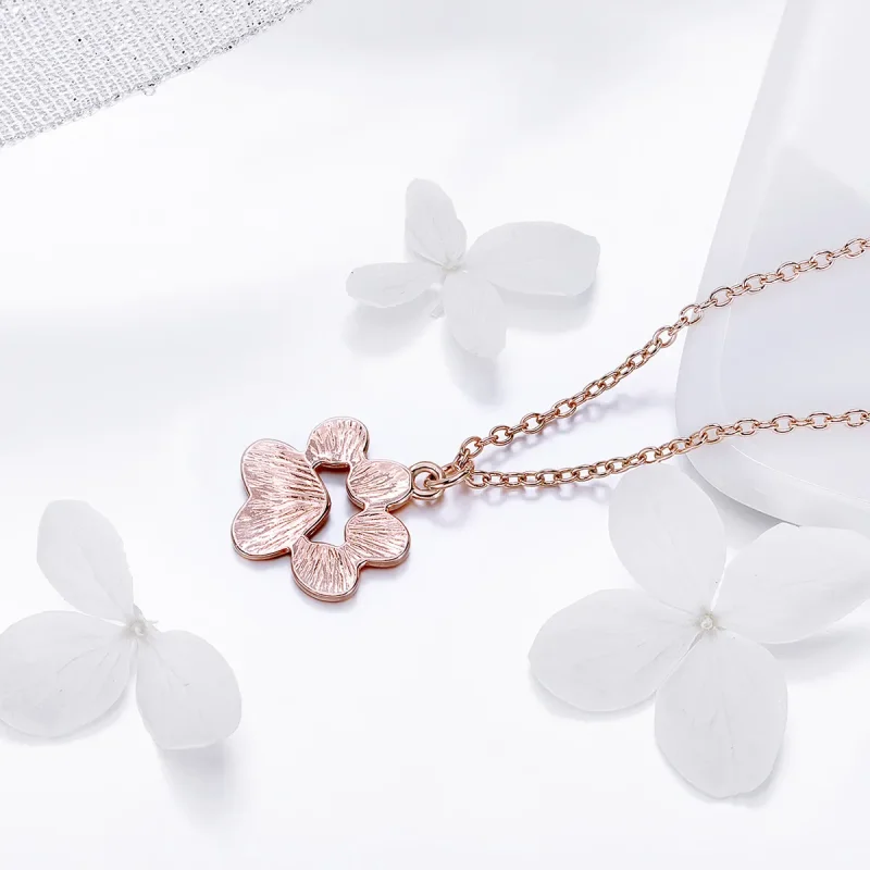 (slika za) Srebrna ogrlica s srčkanimi tačkami v slogu Pandora - SCN275-3 - Ogled 3