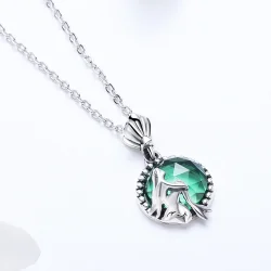 Srebrna ogrlica v slogu Pandora Love of Mermaid - SCN262