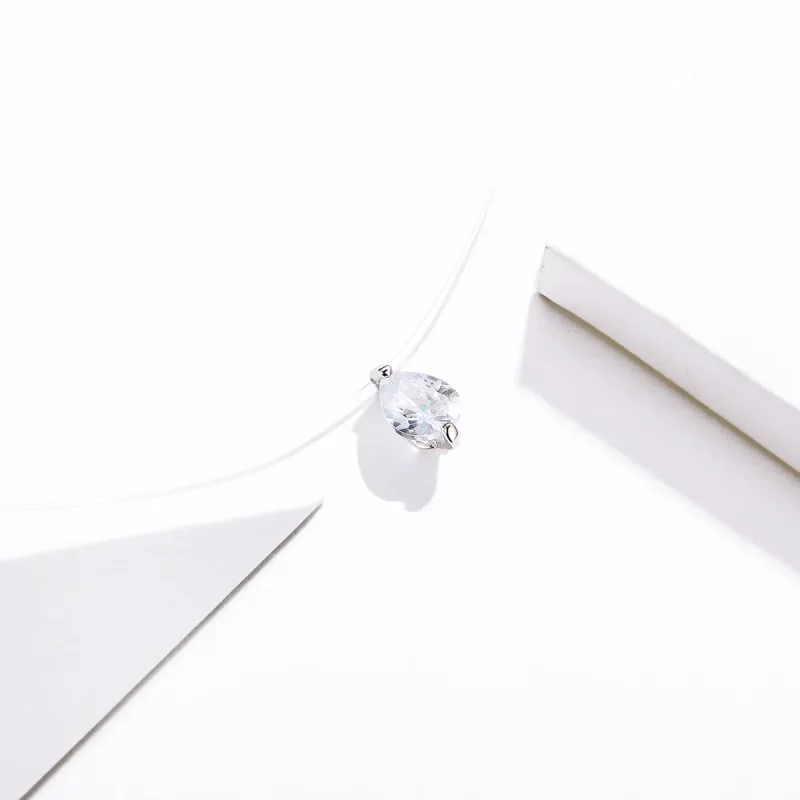 (slika za) Srebrna sijoča ogrlica v stilu Pandora - SCN332-D - Ogled 3