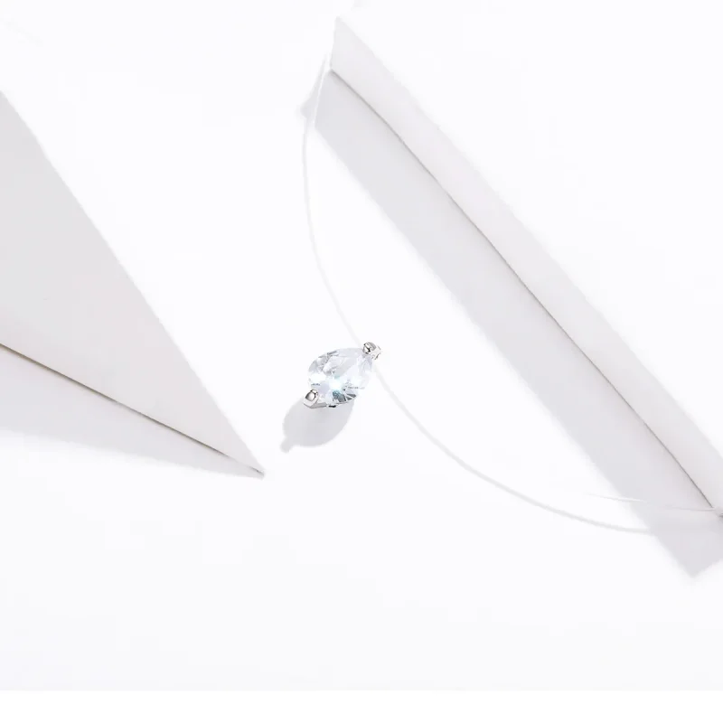 (slika za) Srebrna sijoča ogrlica v stilu Pandora - SCN332-D - Ogled 4