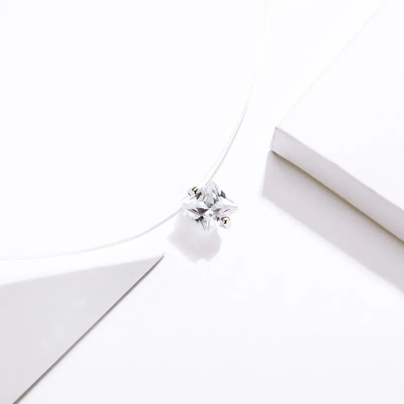 (slika za) Srebrna sijoča ogrlica v stilu Pandora - SCN332-S - Ogled 4