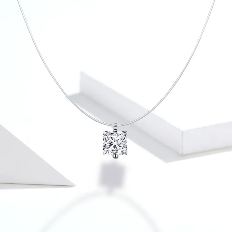 (slika za) Srebrna sijoča ogrlica v stilu Pandora - SCN332-S - Ogled 5