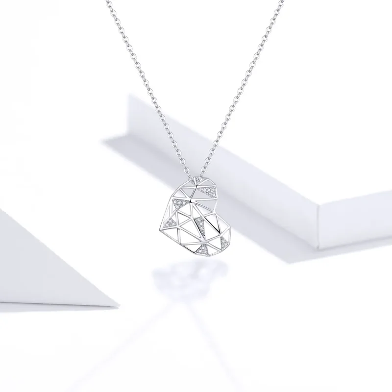 (slika za) Srebrna čudovita ljubezenska ogrlica v stilu Pandora - SCN364 - Ogled 5